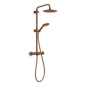 Gedy - Set doccia con miscelatore STAR PLUS, finitura bronzo