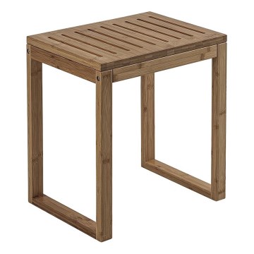 Gedy - Sgabello da bagno HIMALAYA 39,5x44,3 cm bambù