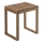 Gedy - Sgabello da bagno HIMALAYA 39,5x44,3 cm bambù