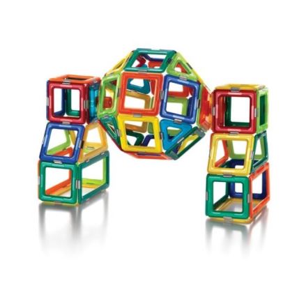 GeoSmart - Set di costruzioni magnetiche 100 pz