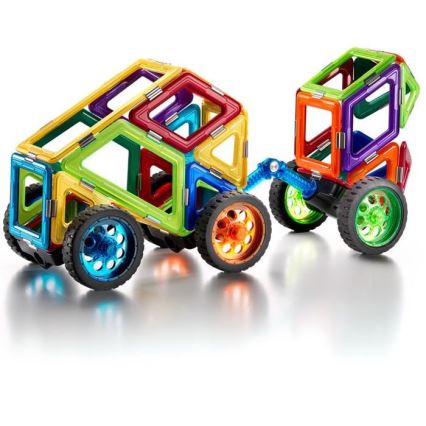 GeoSmart - Set di costruzioni magnetiche Space Truck 42 pz