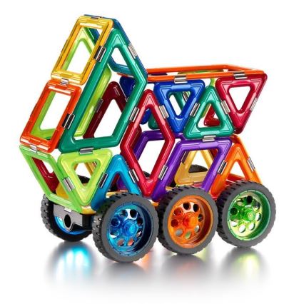 GeoSmart - Set di costruzioni magnetiche Space Truck 42 pz