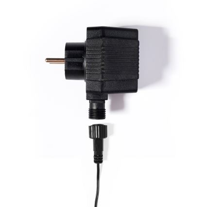 Ghirlanda LED da esterno CONE FILAMENT 20xE10, 19 m, colorata/bianco caldo, IP44, Prodotto nell'UE