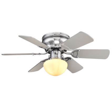 Globo - Ventilatore da soffitto 1xE27/60W/230V