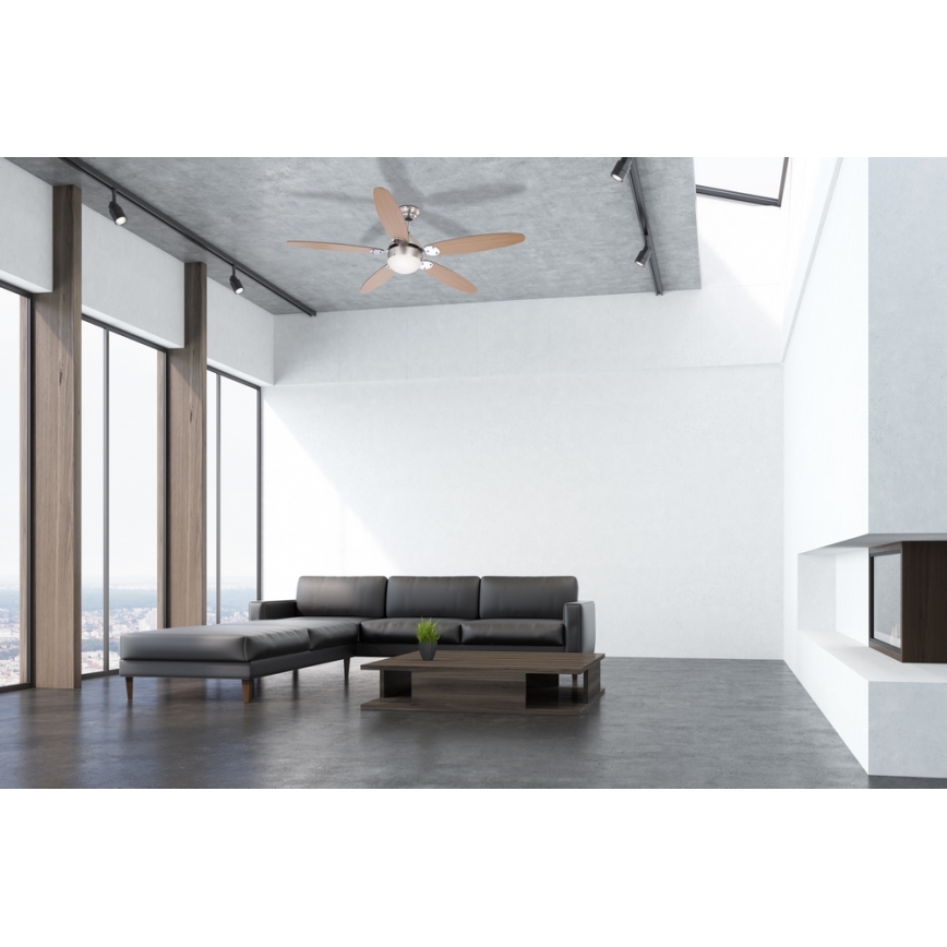 Globo - Ventilatore da soffitto 1xE14/60W/230V