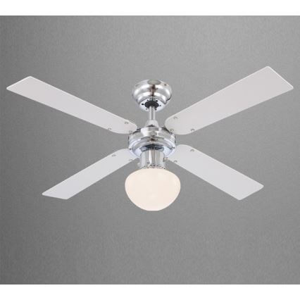 Globo - Ventilatore da soffitto 1xE27/60W/230V