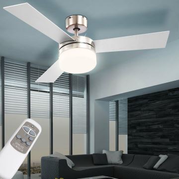 Globo - Ventilatore da soffitto 2xE14/40W/230V