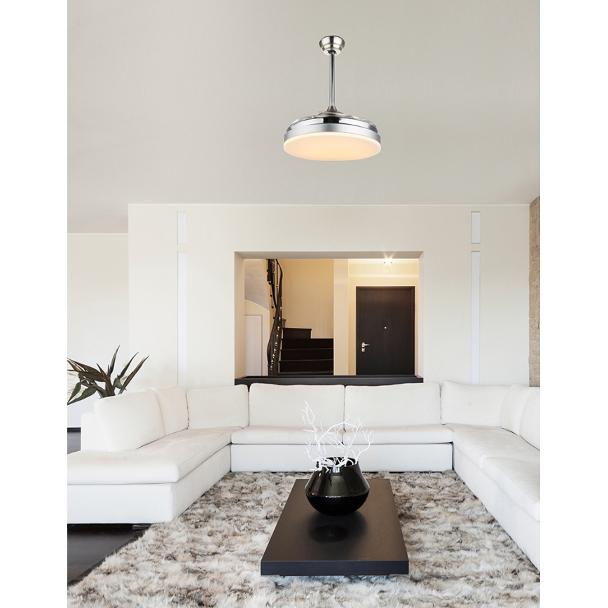 Globo 0350 - Ventilatore da soffitto LED con telecomando CABRERA LED/36W/230V
