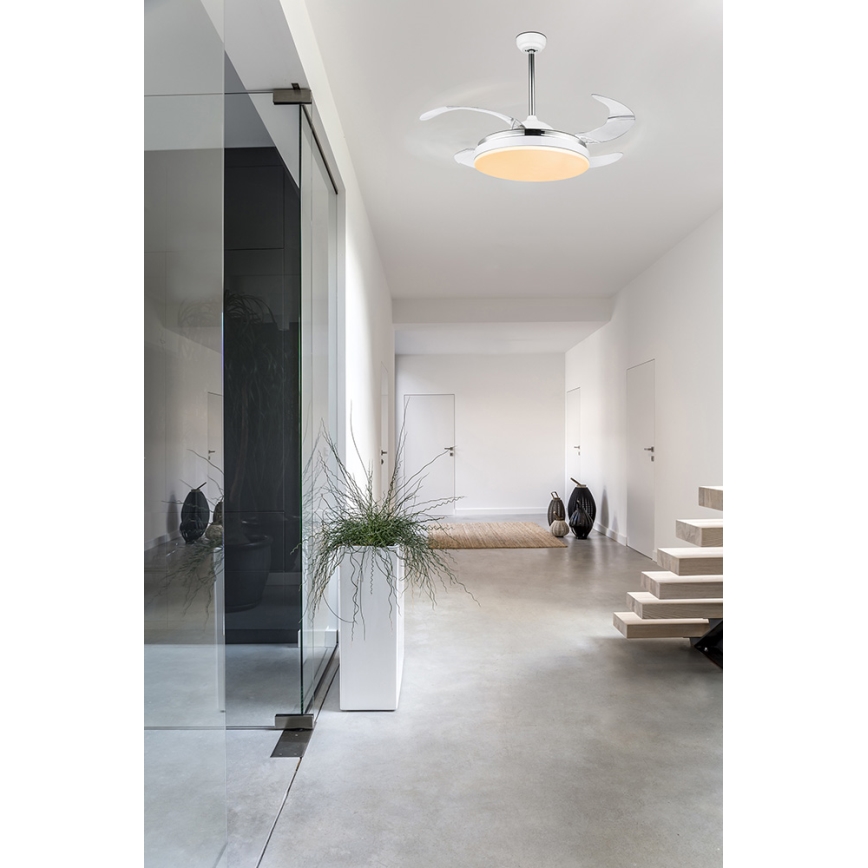 Globo 0351 - Ventilatore da soffitto LED con telecomando CABRERA LED/36W/230V