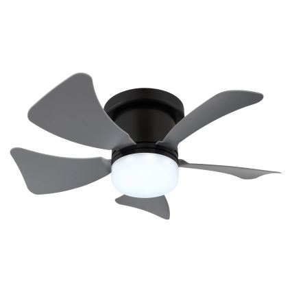 Globo - Ventilatore da soffitto dimmerabile a LED LED/10W/230V 3000-6500K grigio + telecomando