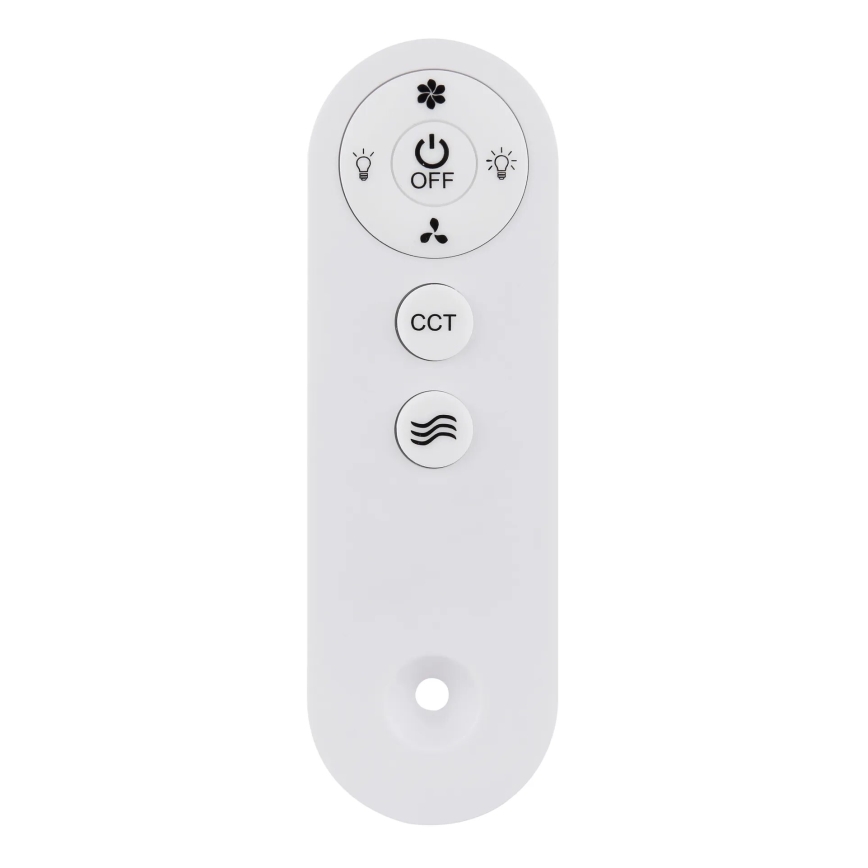 Globo - Ventilatore a soffitto dimmerabile LED/10W/230V 3000-6500K marrone + telecomando