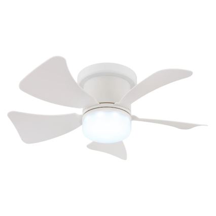 Globo - Ventilatore a soffitto dimmerabile LED/10W/230V 3000-6500K bianco + telecomando