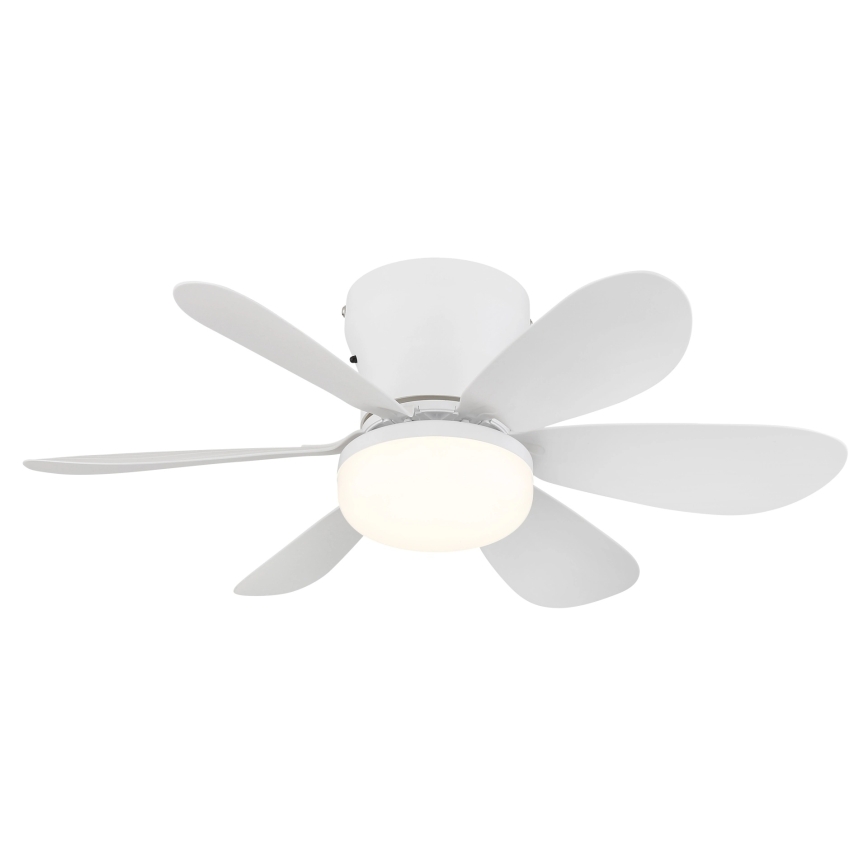 Globo - Ventilatore da soffitto dimmerabile LED/5W/230V 2700-6500K bianco + telecomando