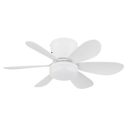 Globo - Ventilatore da soffitto dimmerabile LED/5W/230V 2700-6500K bianco + telecomando