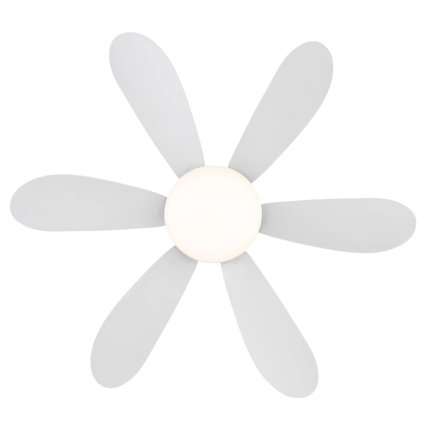 Globo - Ventilatore da soffitto dimmerabile LED/5W/230V 2700-6500K bianco + telecomando