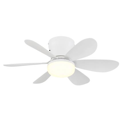 Globo - Ventilatore da soffitto dimmerabile LED/5W/230V 2700-6500K bianco + telecomando