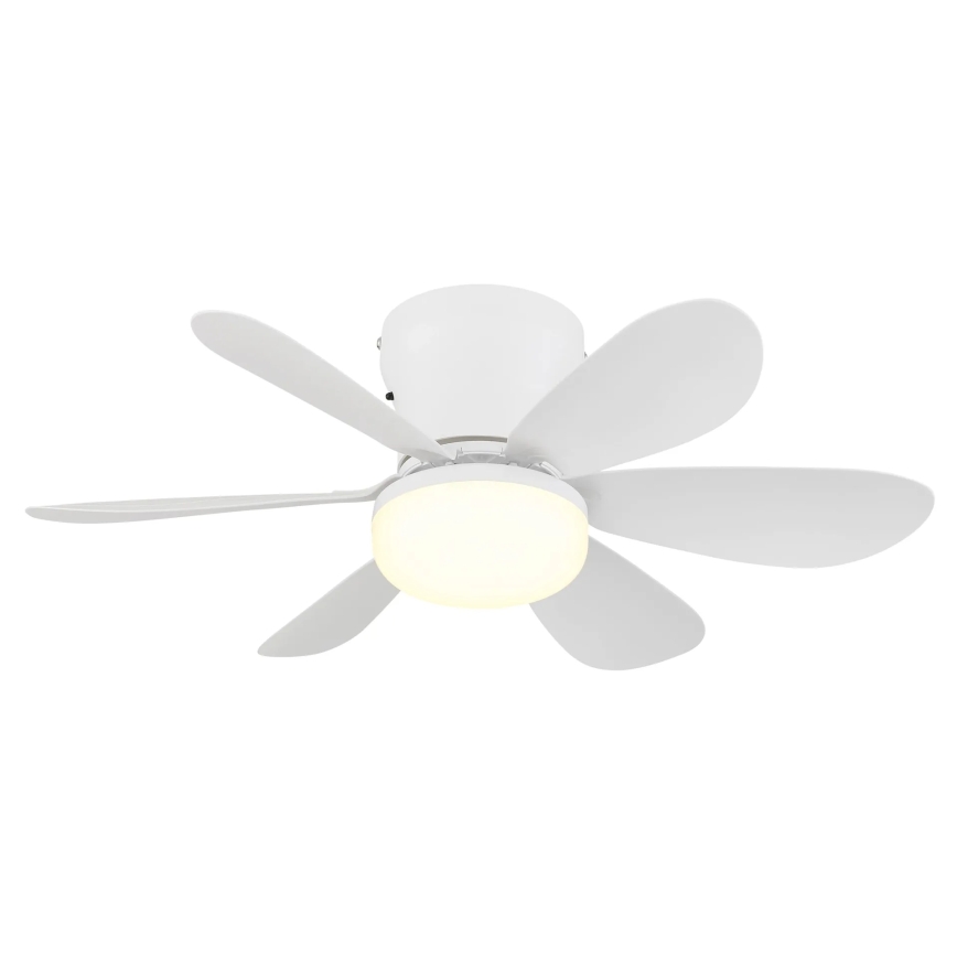 Globo - Ventilatore da soffitto dimmerabile LED/5W/230V 2700-6500K bianco + telecomando