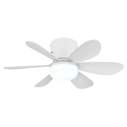 Globo - Ventilatore da soffitto dimmerabile LED/5W/230V 2700-6500K bianco + telecomando