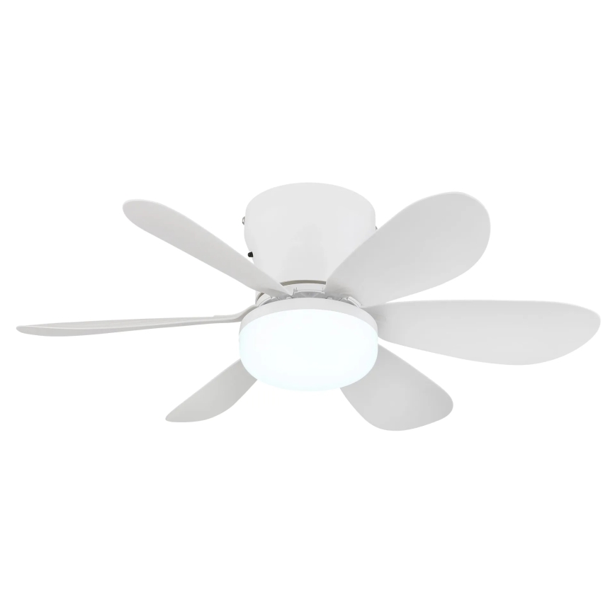 Globo - Ventilatore da soffitto dimmerabile LED/5W/230V 2700-6500K bianco + telecomando