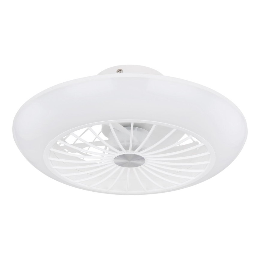 Globo 03632W - Lampada a soffitto LED con ventilatore LAFEE LED/18W/230V