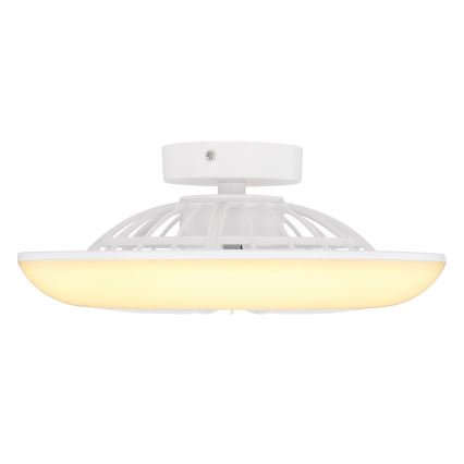 Globo 03632W - Lampada a soffitto LED con ventilatore LAFEE LED/18W/230V