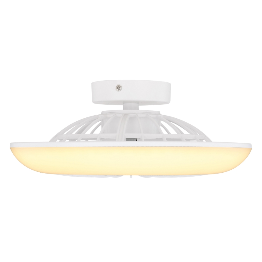 Globo 03632W - Lampada a soffitto LED con ventilatore LAFEE LED/18W/230V