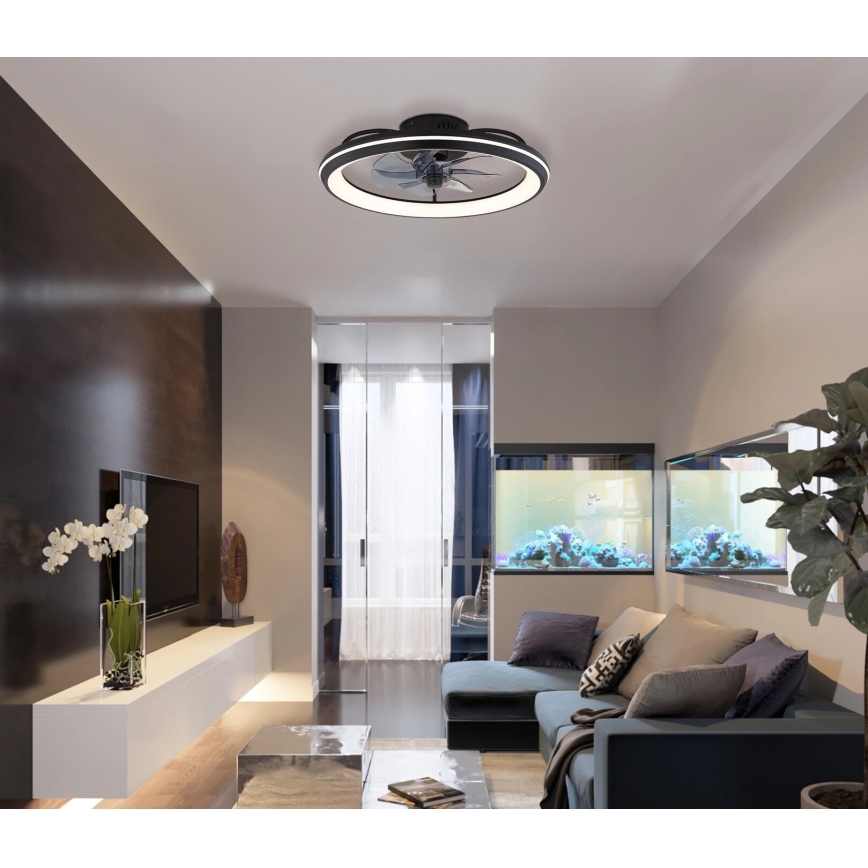 Globo - Ventilatore da soffitto dimmerabile a LED LED/40W/230V 3000-6500K + telecomando