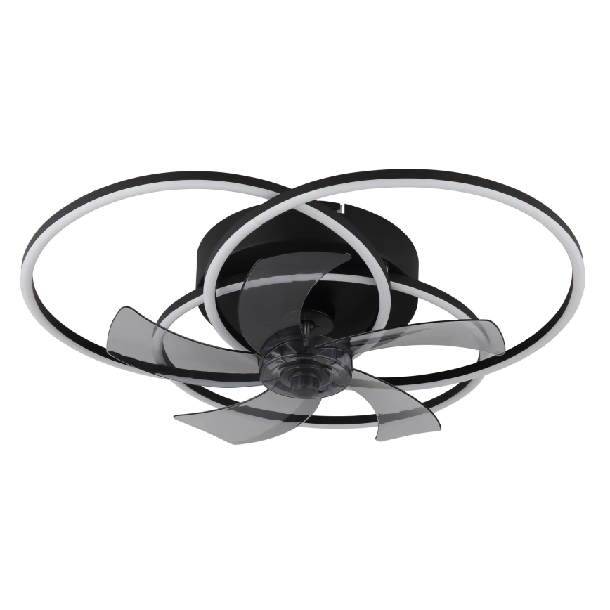 Globo - Ventilatore da soffitto dimmerabile a LED LED/40W/230V 3000-6500K nero + telecomando