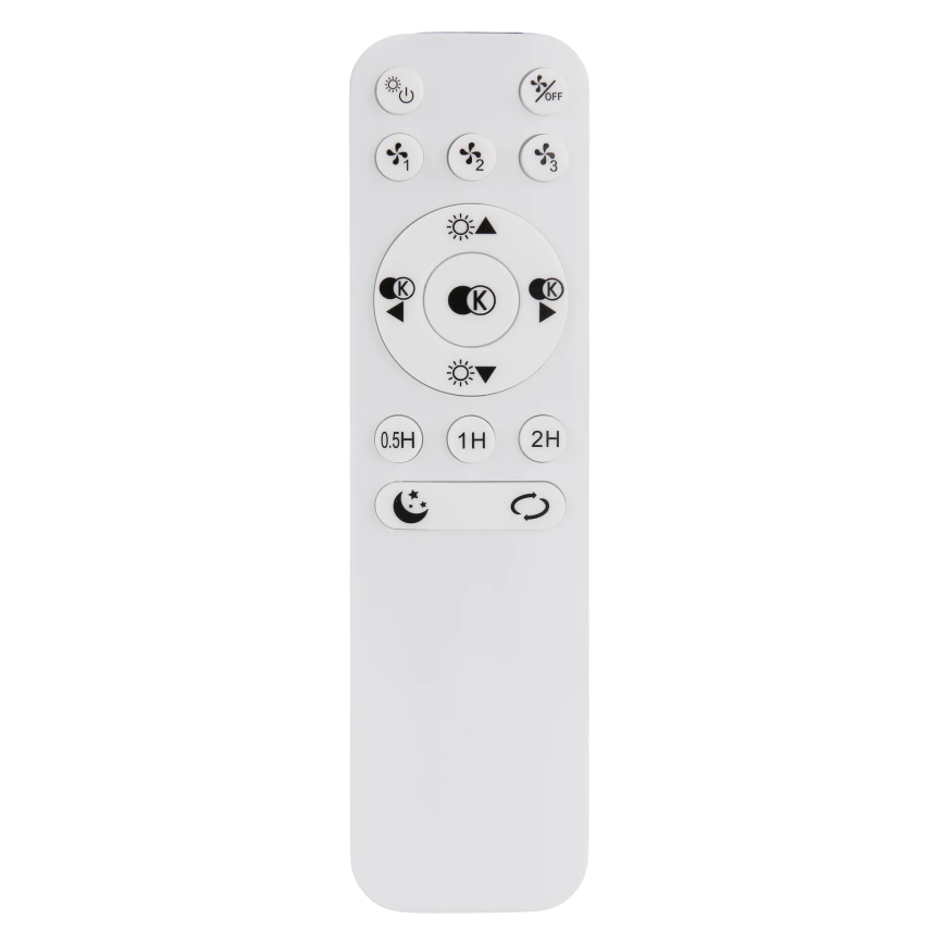 Globo - Ventilatore da soffitto dimmerabile a LED LED/40W/230V 3000-6500K nero + telecomando