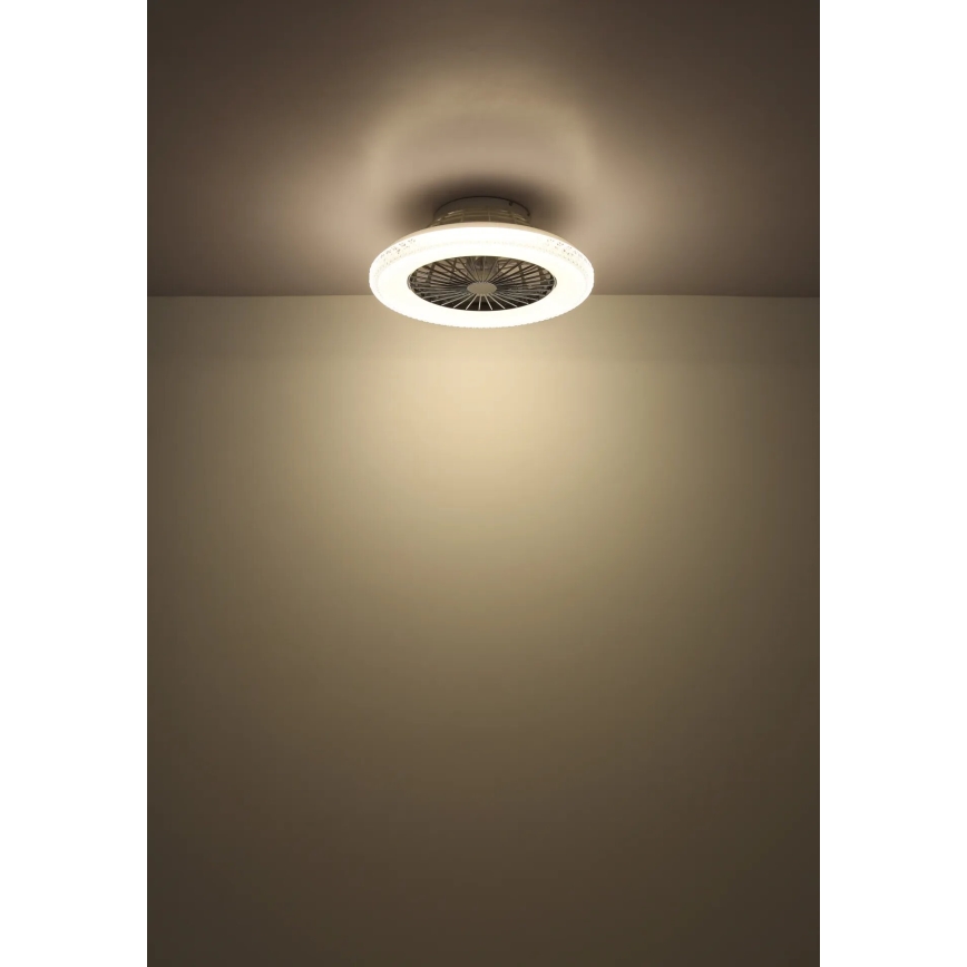 Globo - Ventilatore da soffitto dimmerabile a LED LED/40W/230V 3000-6500K + telecomando