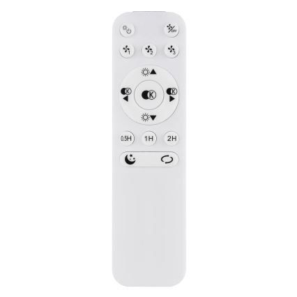 Globo - Ventilatore da soffitto dimmerabile a LED LED/40W/230V 3000-6500K + telecomando