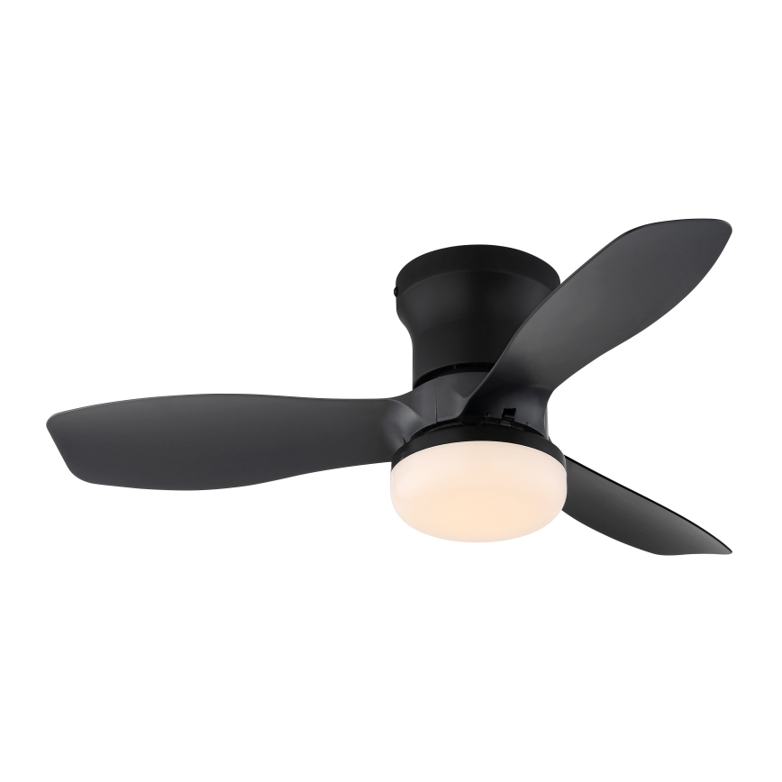Globo - Ventilatore da soffitto dimmerabile a LED/15W/230V 2700-6500K nero + telecomando