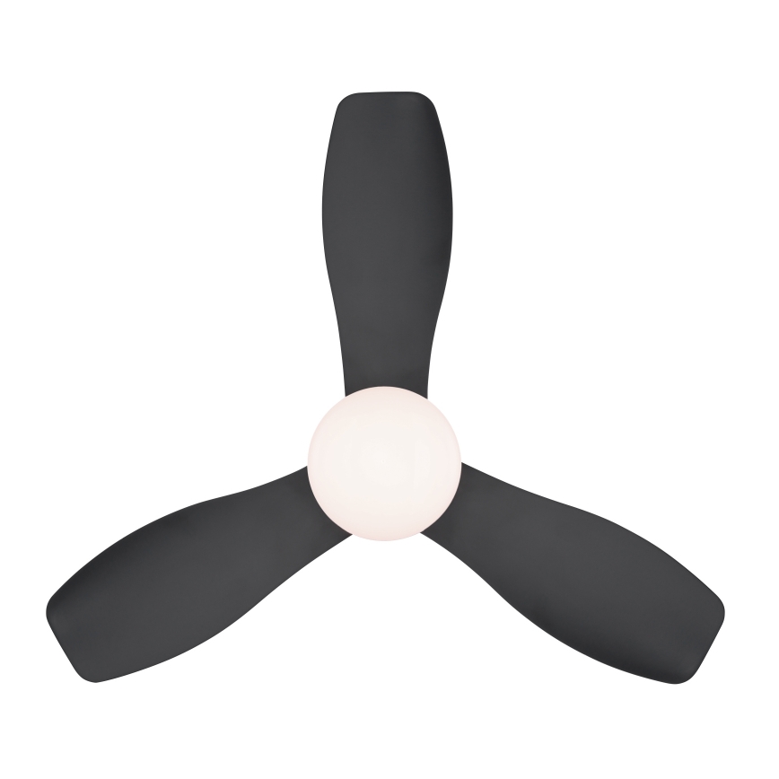 Globo - Ventilatore da soffitto dimmerabile a LED/15W/230V 2700-6500K nero + telecomando