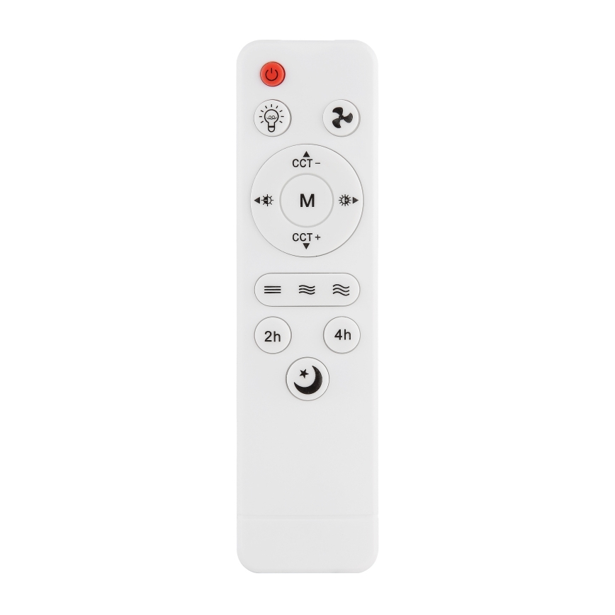 Globo - Ventilatore da soffitto dimmerabile a LED/15W/230V 2700-6500K nero + telecomando