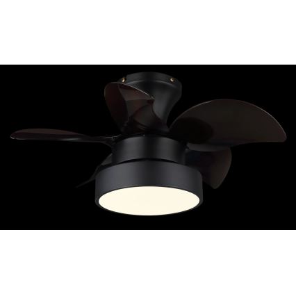 Globo - Ventilatore da soffitto dimmerabile LED/22W/230V 3000/4500/6000K marrone + telecomando