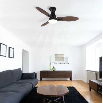 Globo - Ventilatore da soffitto dimmerabile a LED/22W/230V 3000/4500/6000K + telecomando