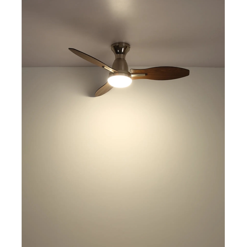 Globo - Ventilatore da soffitto dimmerabile a LED/22W/230V 3000/4500/6000K + telecomando