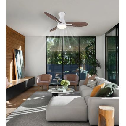 Globo - Ventilatore da soffitto dimmerabile a LED LED/22W/230V 3000/4500/6000K + telecomando