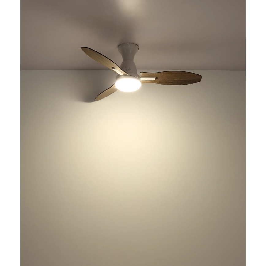 Globo - Ventilatore da soffitto dimmerabile a LED LED/22W/230V 3000/4500/6000K + telecomando