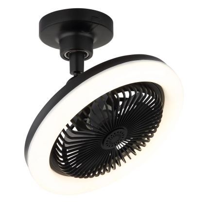 Globo - Ventilatore da soffitto LED dimmerabile LED/20W/230V 3000-6500K nero + telecomando