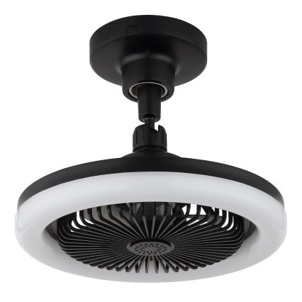 Globo - Ventilatore da soffitto LED dimmerabile LED/20W/230V 3000-6500K nero + telecomando