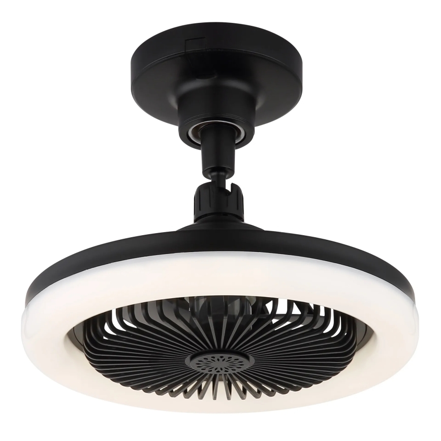 Globo - Ventilatore da soffitto LED dimmerabile LED/20W/230V 3000-6500K nero + telecomando