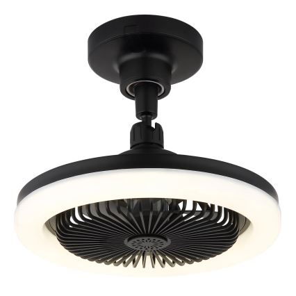 Globo - Ventilatore da soffitto LED dimmerabile LED/20W/230V 3000-6500K nero + telecomando