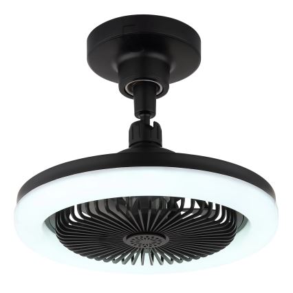 Globo - Ventilatore da soffitto LED dimmerabile LED/20W/230V 3000-6500K nero + telecomando