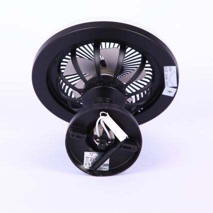 Globo - Ventilatore da soffitto LED dimmerabile LED/20W/230V 3000-6500K nero + telecomando