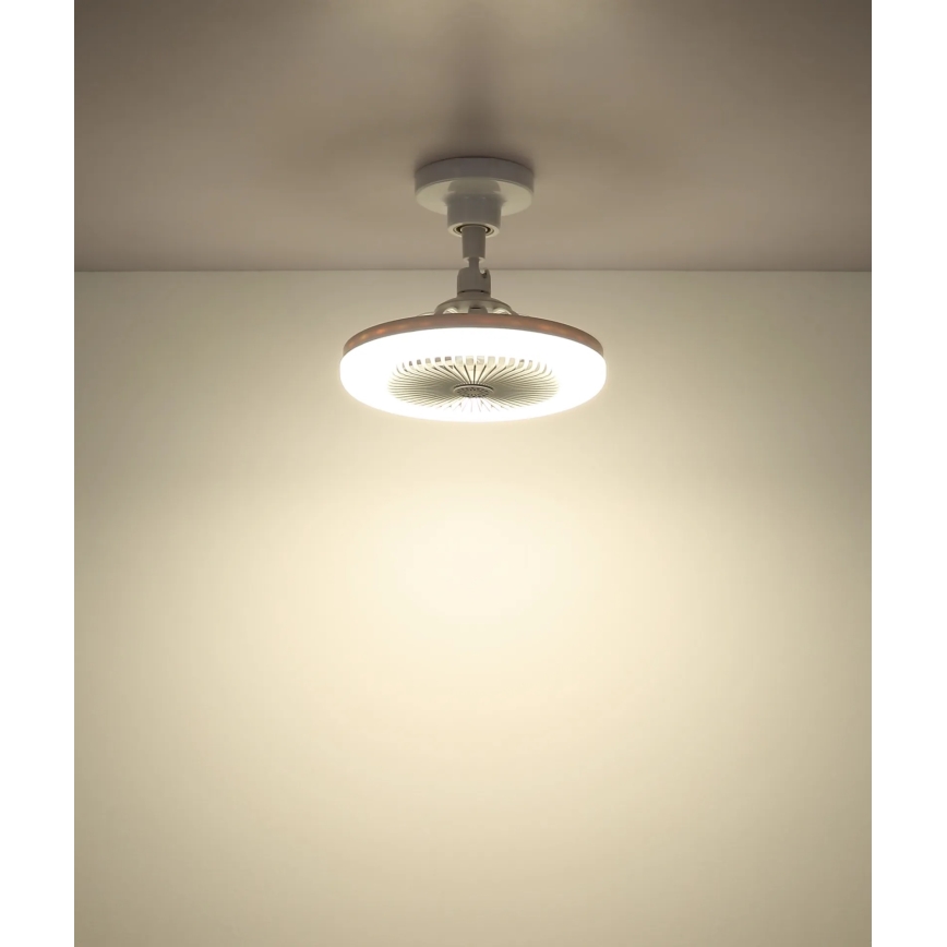 Globo - Ventilatore da soffitto dimmerabile a LED/20W/230V 3000-6500K bianco + telecomando