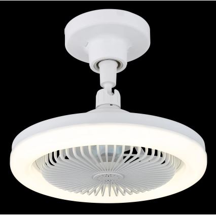 Globo - Ventilatore da soffitto dimmerabile a LED/20W/230V 3000-6500K bianco + telecomando