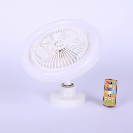 Globo - Ventilatore da soffitto dimmerabile a LED/20W/230V 3000-6500K bianco + telecomando
