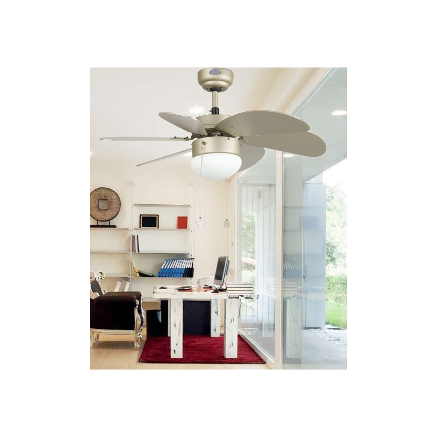Globo - Ventilatore da soffitto 1xE14/60W/230V