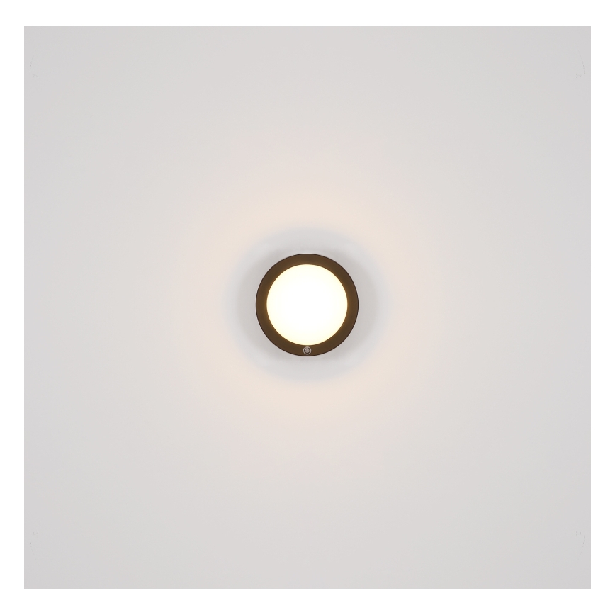 Globo 12379A - Lampada da parete a LED ricaricabile LASSE 1,2W/3,7V d. 15 cm 1800 mAh